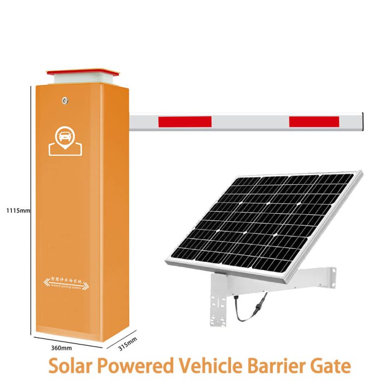 PA01 Solar Powered Automated Vehicle Barrier Gate photo review